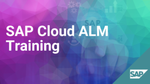 SAP Cloud ALM Training